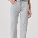 AGOLDE NWT 90's Pinch Waist Jeans in Rain Photo 0