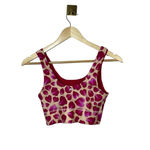 Fabletics  Harlow Reversible Petal Med Impact Sports Bra Red/Yellow/Pink Size XS Photo 8