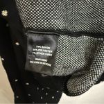 Torrid  Sleeveless Sweater Knit Dress Midi Length-Black White Shimmer Polkadot L‎ Photo 5