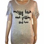 Alya graphic split sleeve tee Photo 0