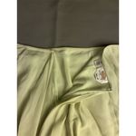 Talbots Women's Petite 16W Light Moss Green Silk Long Skirt Formal Photo 10