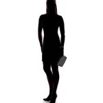 Vera Bradley Penguins and Hearts RFID Accordion Wristlet, Black, Silver, Red Photo 2