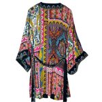 Anthropologie  Zadie Velvet Robe Bohemian Colorful Kimono Size XS/S Photo 10