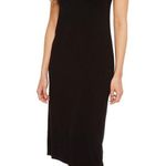 Splendid Mock Neck Tank Dress XS Black Photo 6