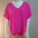 Lush Clothing Lush Pink Polyester Top (Small) Photo 1