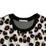 ZARA Dolman Sleeve Women Lightweight Leopard Blouse Top SZ Small Photo 2