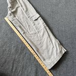 SINCERELY JULES Womens Pants Beige Wide Leg Linen Blend Cargo Bohemian XL Tan Photo 6