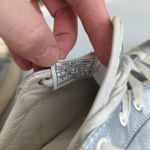 UGG  Zilo Metallic Sneaker 1103690 Silver Leather Sneakers‎ Women's Size 9 Photo 7