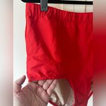 Sea By Monif C Plus Size Red High Waist Bikini Bottom Size 16 Photo 4