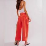 Free People  SWEET TALK LINEN BLEND CHINO PANTS SIZE 10, MSRP
$128.00 NWOT Photo 1