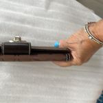 Coach  Chocolate & Mahogany CC Turnlock Wallet w rear flap over Section CLEAN Photo 6