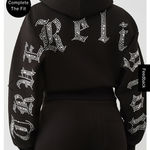True Religion  Crystal Logo Hoodie Photo 3