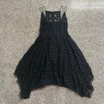 Free People  Just Like Honey black lace sleeveless mini dress size 0 Photo 7