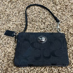 Coach ‎ Black Wristlet Bag Photo 0