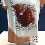 Bull Cow Face On the Farm T Photo 0