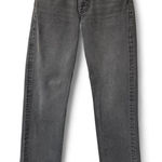 ZARA Women's Button Fly Jeans 6 Long Straight Leg Mid Rise Denim Photo 0