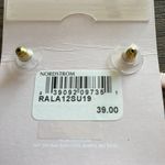 Rachel Parcell  floral hoop statement earrings NWT Photo 5