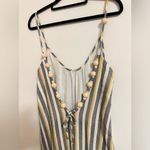 NWT Adriana Degreas Golden Age Straps Maxi Dress Small Yellow Photo 4