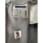 FILA  athletic running workout Cargo Straight leg Capri Medium silver‎ grey rare Photo 7