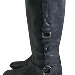 Frye Black Leather Riding Boots size 8  Photo 0