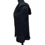 Eileen Fisher Suri Alpaca & Silk Hooded Sweater Vest Cardigan Womens Size Small Photo 2