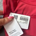 Lululemon  Flow Y Nulu Longline Bra - Size 10 - Persian Red Photo 3