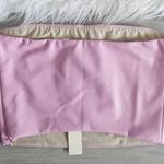 Lapointe Stretch Faux Leather Cropped Tube Top Blossom Pink New Size 4 Photo 4