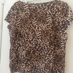 Jones New York FINAL MARKDOWN Ladies  animal print tee extra large Photo 2