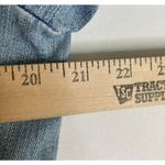 Y2K Jeanology Womens 18 Full Zip Denim Jacket Patch‎ Pockets Retro Funky Preppy Blue Photo 5