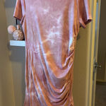 Lulus  Pink Tie-Dye Mini Dress Photo 0