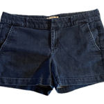 Banana Republic Women's Denim Shorts Navy Blue Size 31/12 Zip Closure Photo 0