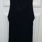 True Religion  Women's Black Tank Top Size‎ Large Square Neck Sleeveless Photo 0