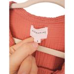 Honorine Giselle Gauze Tiered Mini Dress Mauve Pink Small Boho Western Fall Photo 4