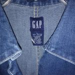 Gap L Dark Jeans Button Front Top Photo 2