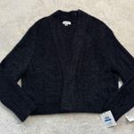 Calvin Klein  Black Knit Cropped Cardigan Shrug Blazer Size X Large NWT Photo 0