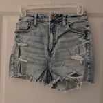 PacSun Mom Shorts Womens 25 High Rise Cuffed Hem 90s Rolled Denim 100% Cotton Photo 0