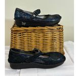 Alegria Women's  Mary Jane Shoes Black/Silver Size 37 6.5 Photo 0