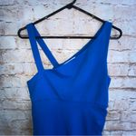 Diane Von Furstenberg DVF  Nomie Knit Stretch Asymmetric Dress in Blur Size 10 Photo 1