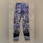 Lululemon 2017 Wunder Under Tight Legging Nulux 28” Vivid Vision Multi Blk Sz 6 Photo 5