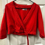 Urban Outfitters  Top Orange Crop Photo 0