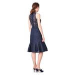 Rebecca Taylor NWT Aly silk blue lace ruffle dress Photo 1