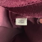 Coach  Burgundy Leather Satchel Photo 13