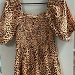 Billabong Paradise Mini Dress Animal Print Women Medium Excellent Condition Photo 7