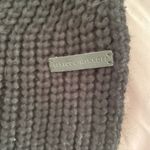 Rebecca Minkoff NWT Traveling Rib Black Knit Scarf, size 76x10” Photo 7