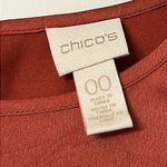 Chico's Chico’s Rust Color Polyester Top Photo 1