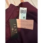 Jen7 Sateen Slim Straight 7 For All Mankind Stretch Pants Size 4 Purple Photo 2
