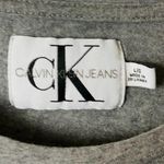 Calvin Klein Jeans Vintage 90s T Shirt Gray Large L Classic Pocket Graphic Tee Photo 10