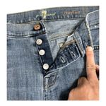 7 For All Mankind Josefina Skinny Boyfriend Blue Jeans 27 Photo 6