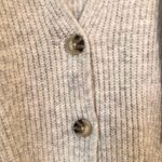 Vince Camuto  Puff Sleeve Cardigan Sweater Gray S Photo 1