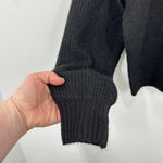 Elodie Black Turtleneck Sweater Extra Small XS Chunky Knit Pullover Classic Cozy Photo 2